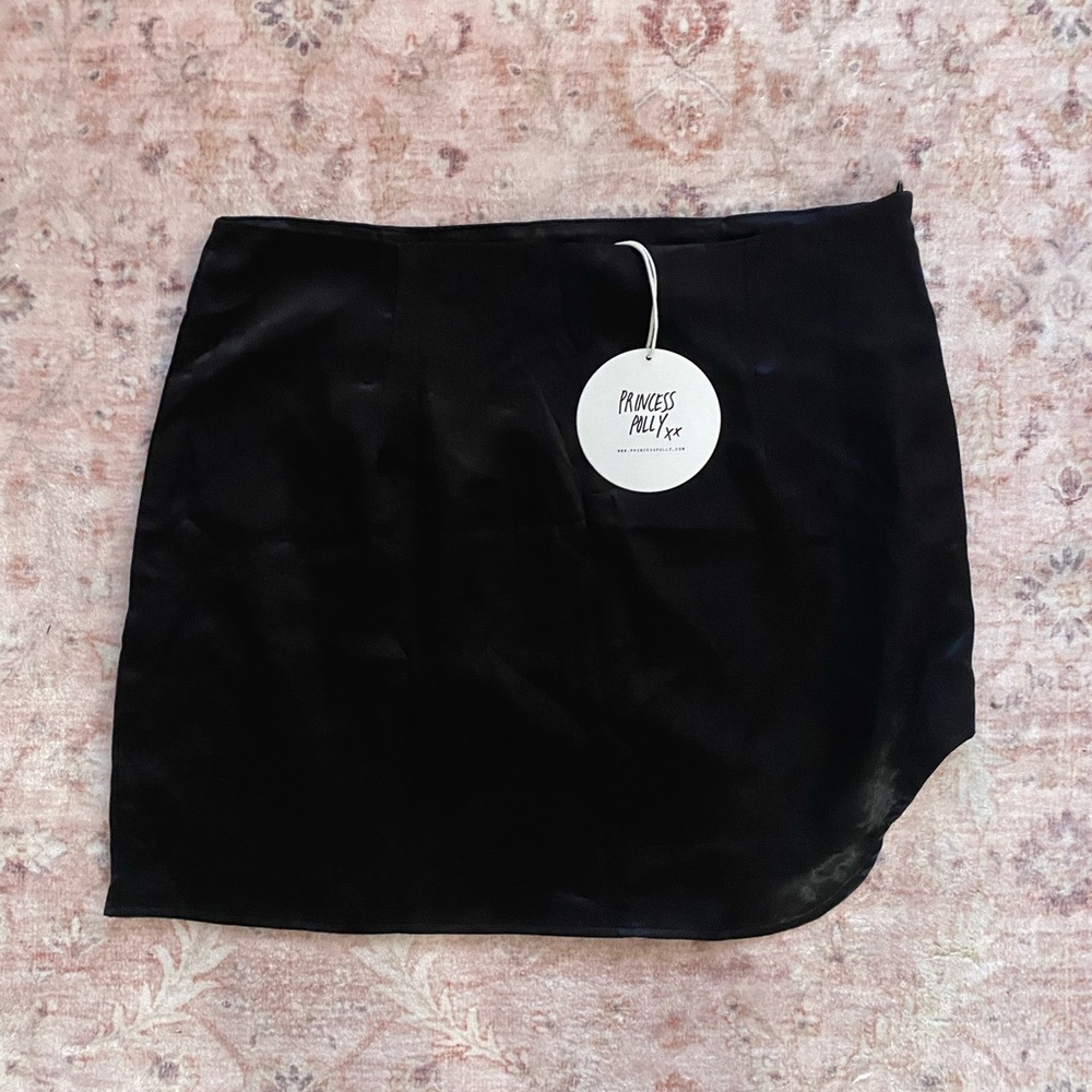 NWT Princess Polly Satin Mini Skirt